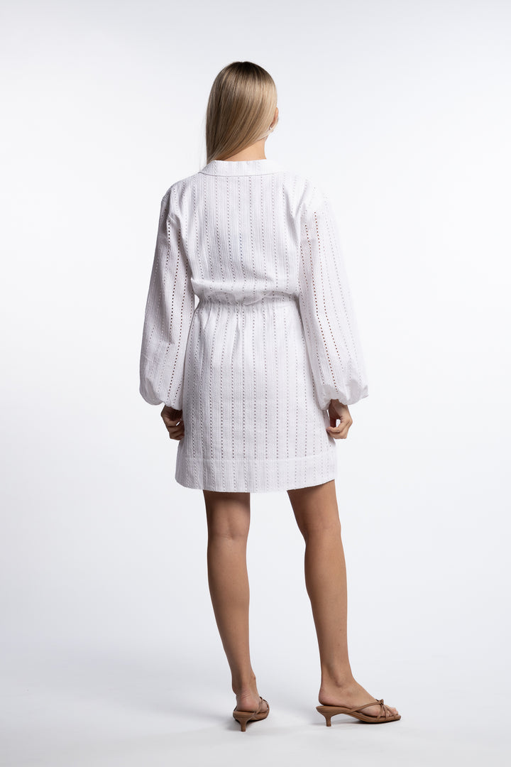 Samanarola Dress 15643- White