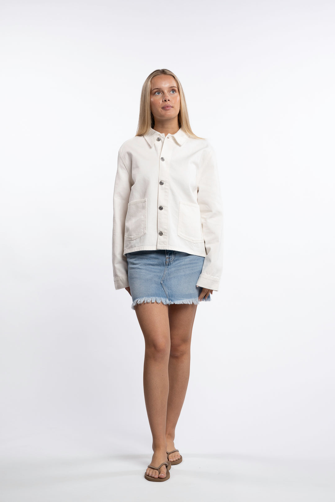 Sanadina Jacket 15620- White Rockem