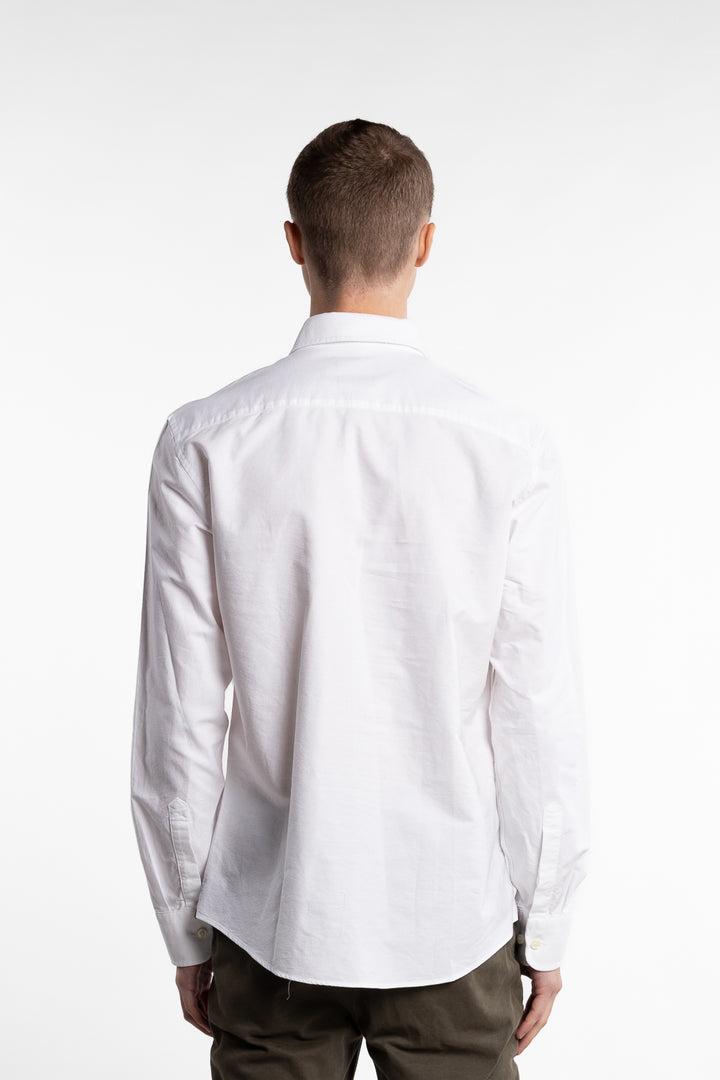 Oxford Slim Fit Button Down Shirt White