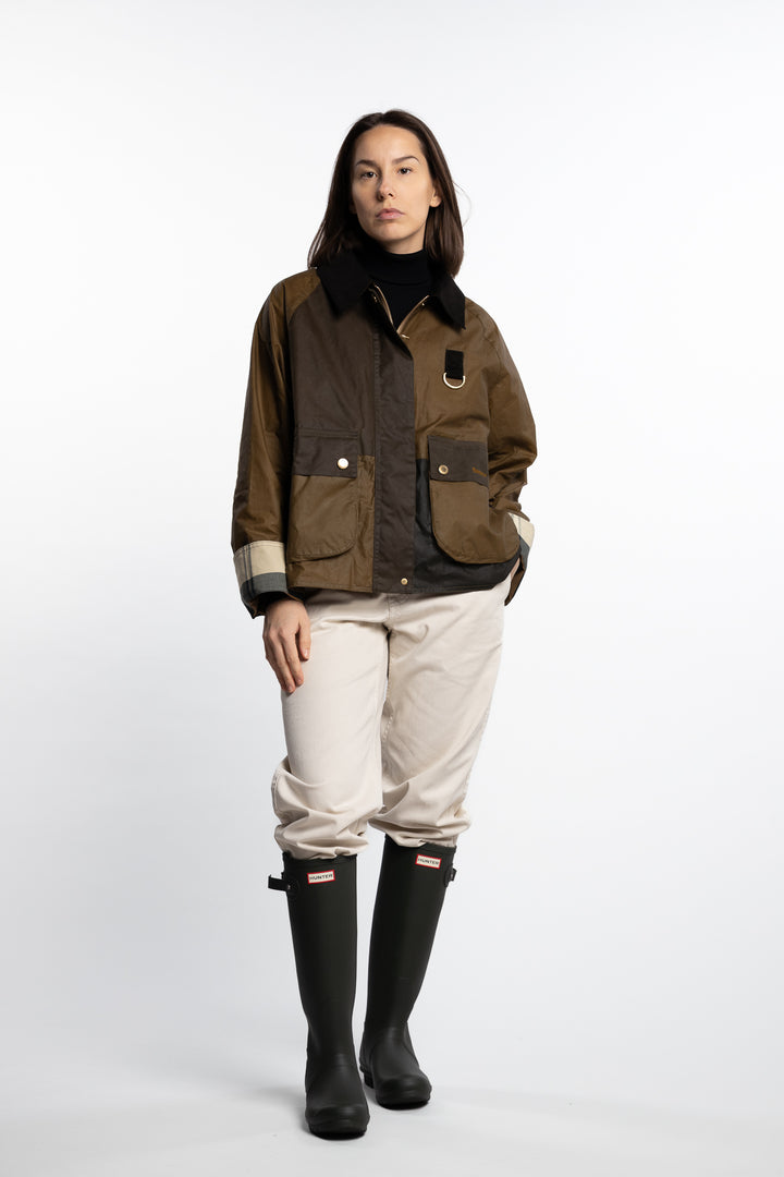 Alma Wax Jacket- Sand/Archive Olive/Beech/Ancient