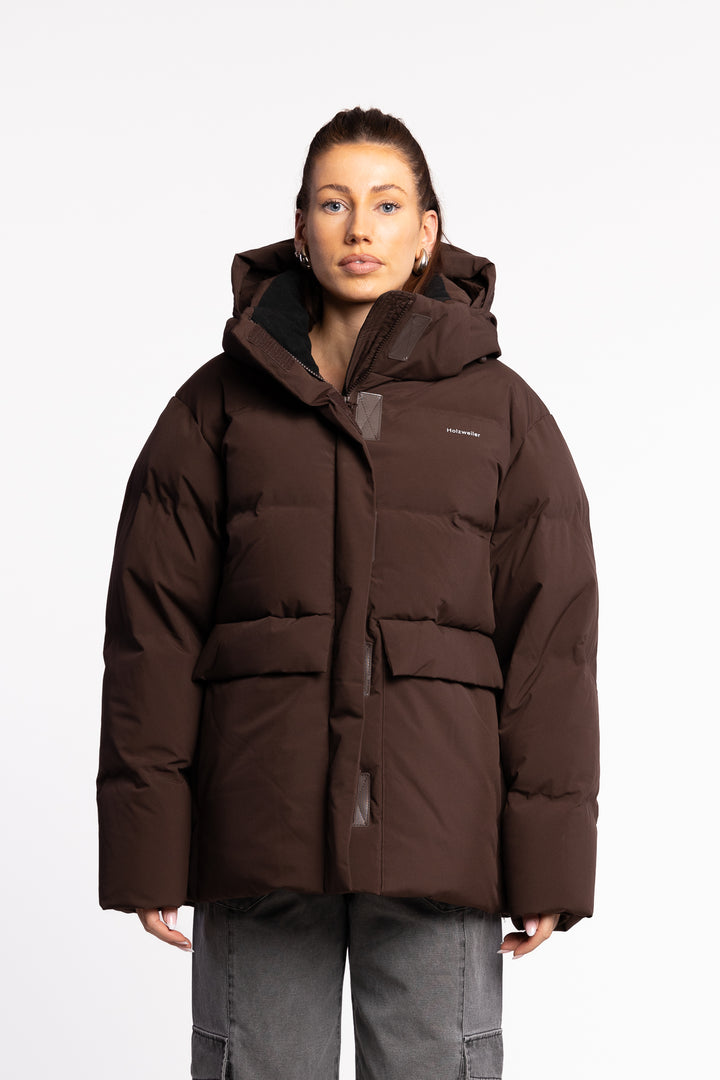 Besseggen Down Jacket - Dk. Brown