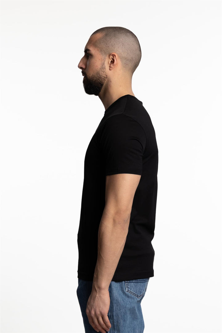 SS crew neck t-shirt black