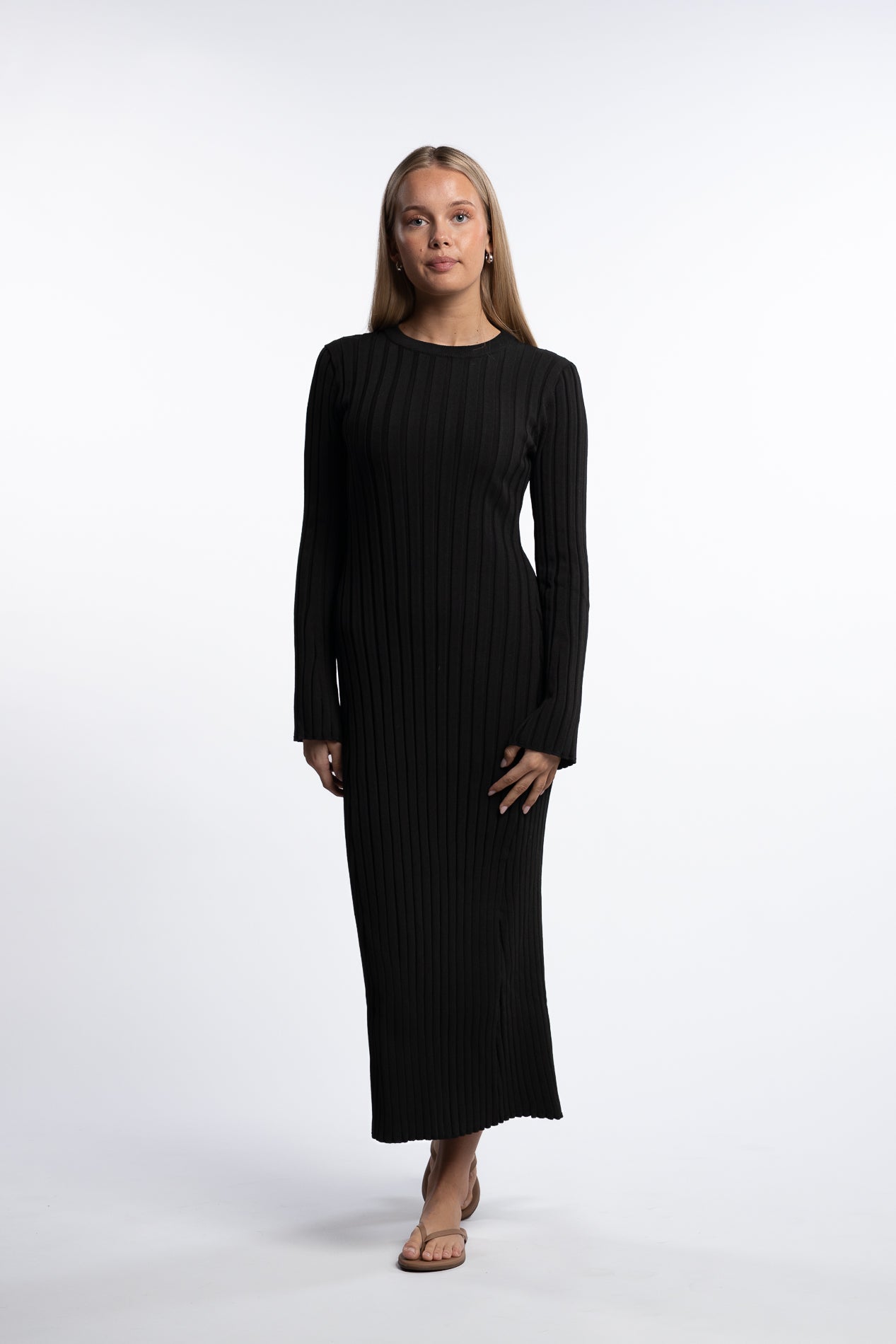 Kjole fra Camilla PIhl | Zaneta Knit Dress- Black | Bogartstore.no