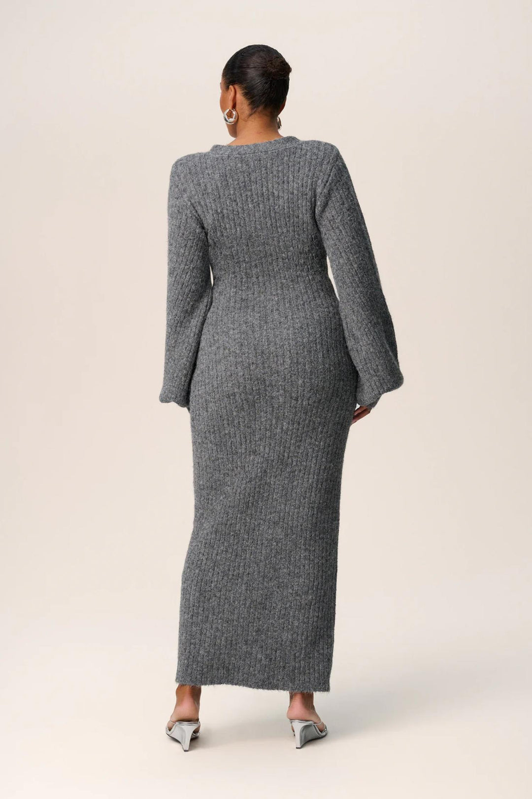 Montana Dress- Grey Melange