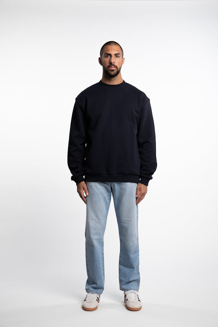 Crew Sweatshirt Dk. Navy