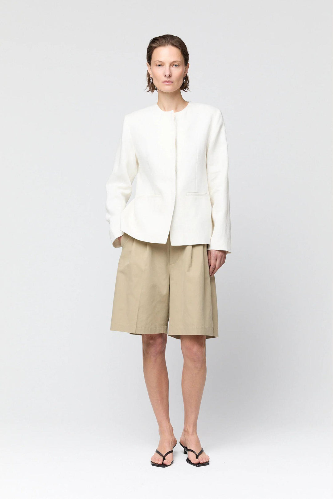 Linen Noir Blazer
