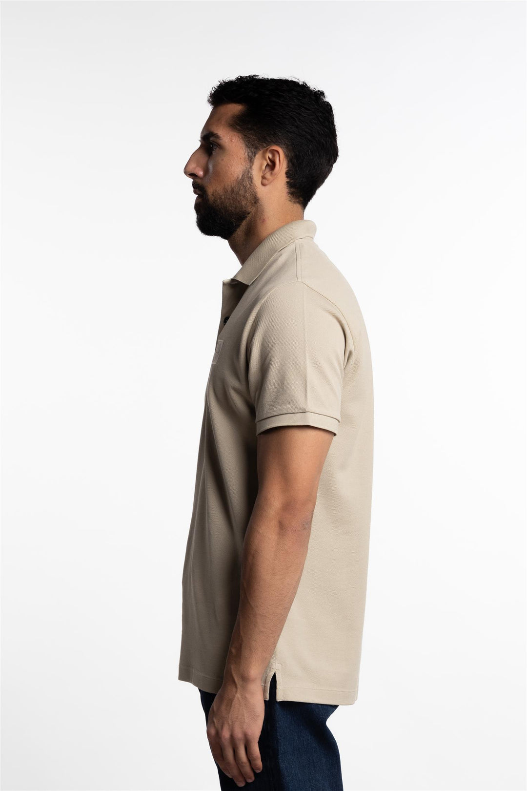 Polo T-Shirt Beige