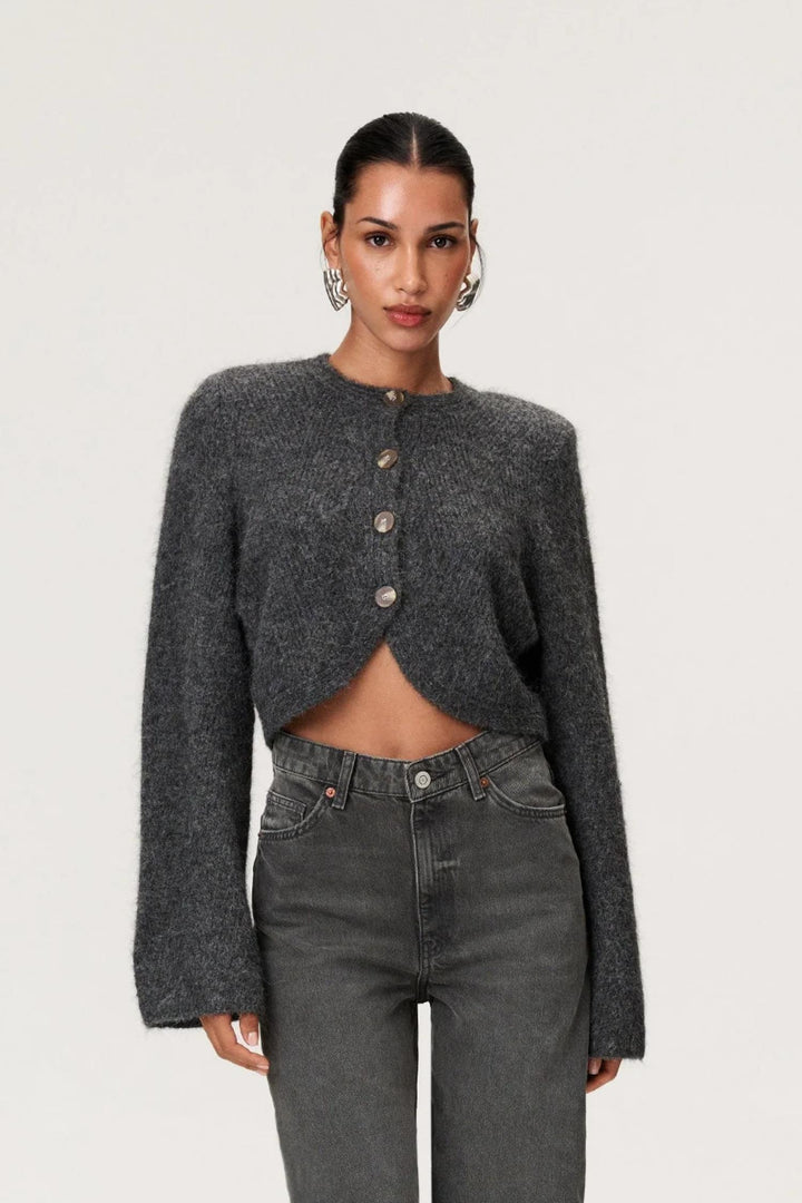 Cessole Cardigan- Dark Grey