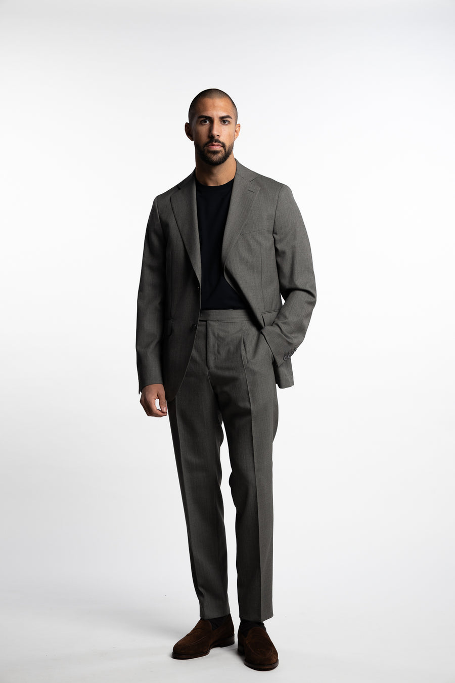 Sienna Slim Fit Wool Blazer Mint Green