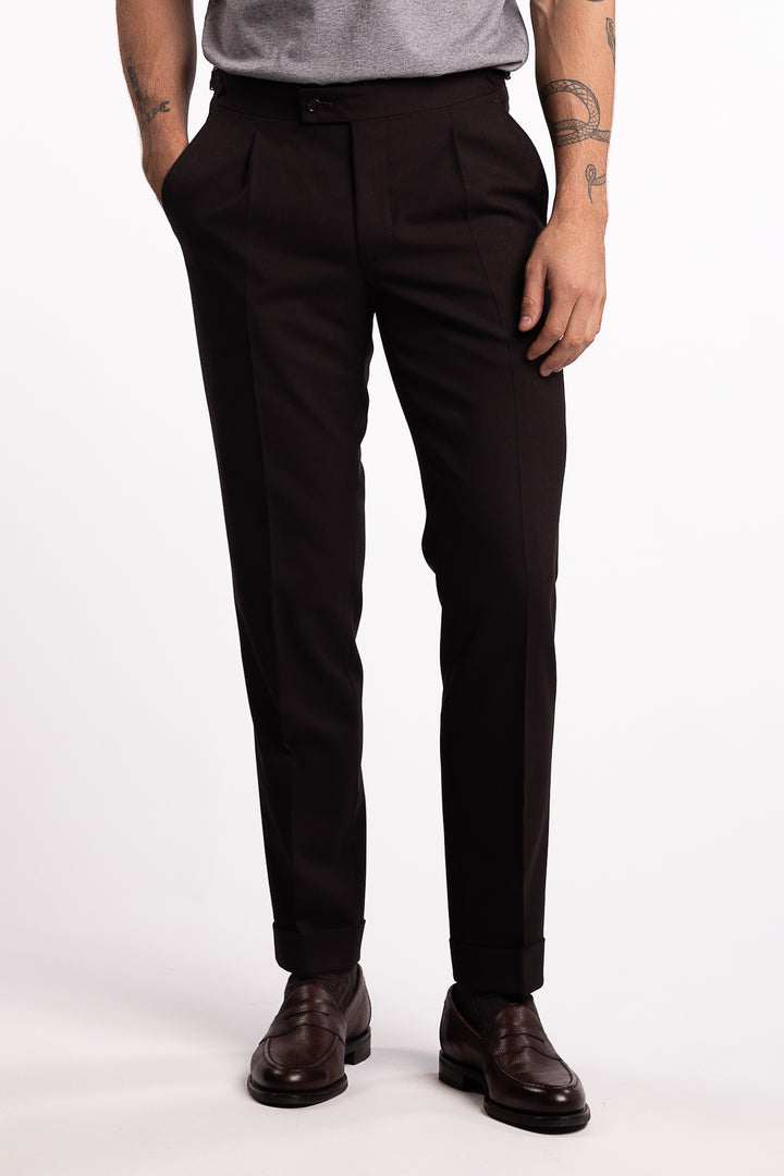 Hanko Trouser Dk. Brown