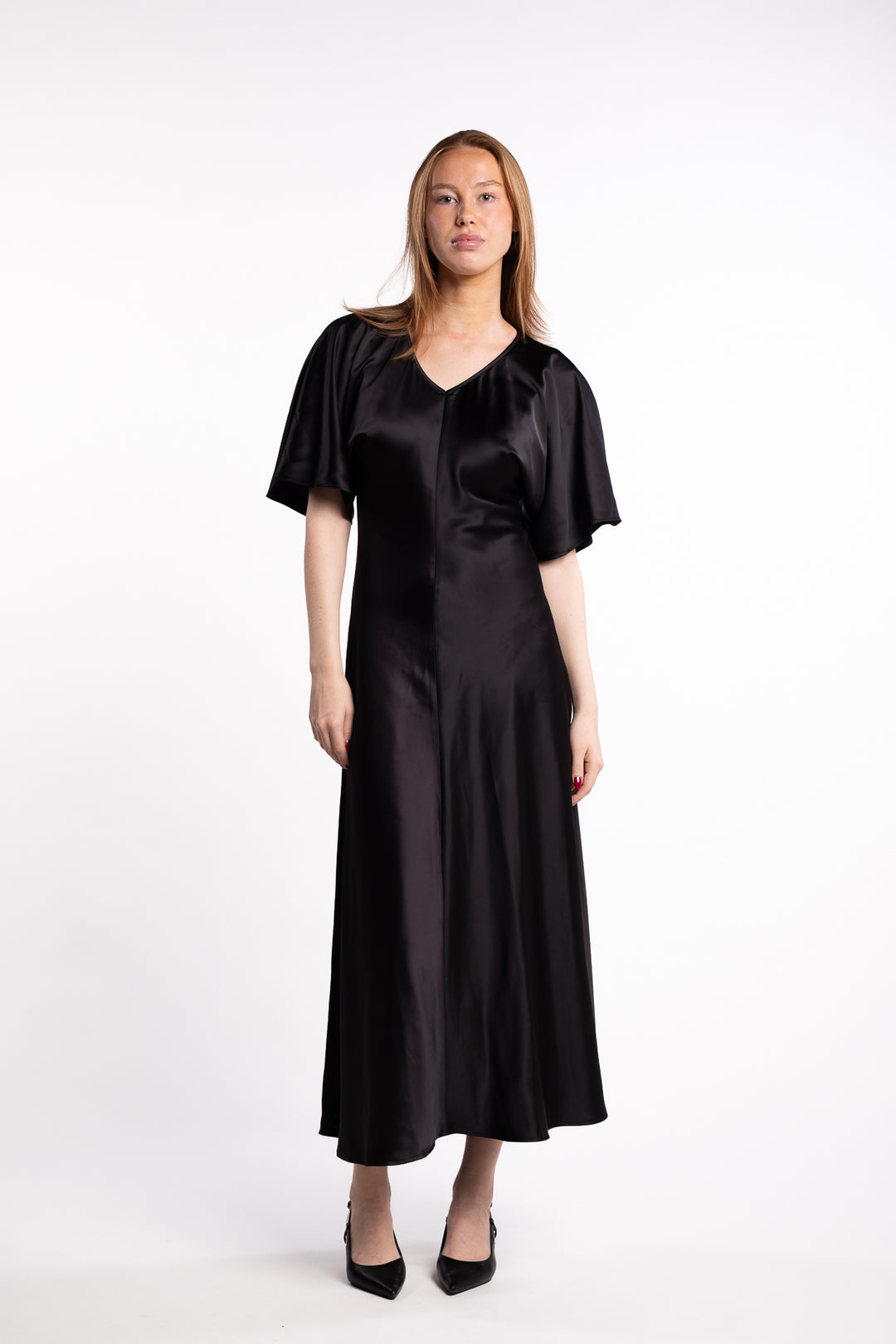 Rakel Midi Dress - Black