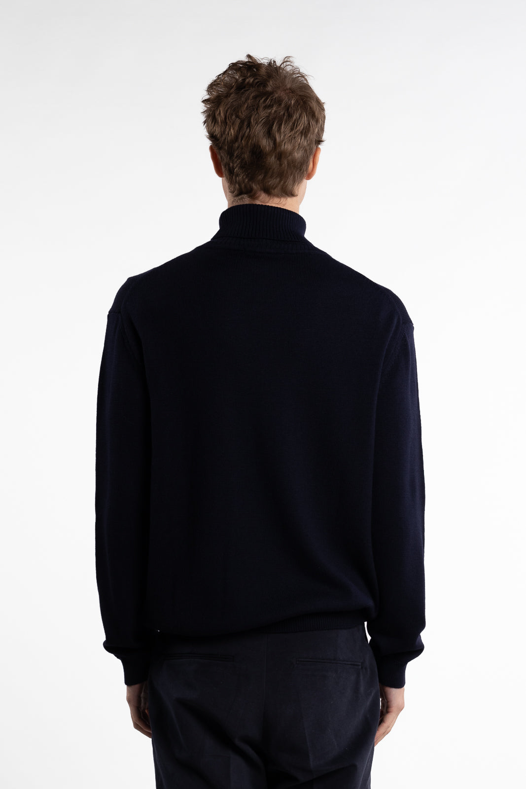 Merino Rollneck Navy