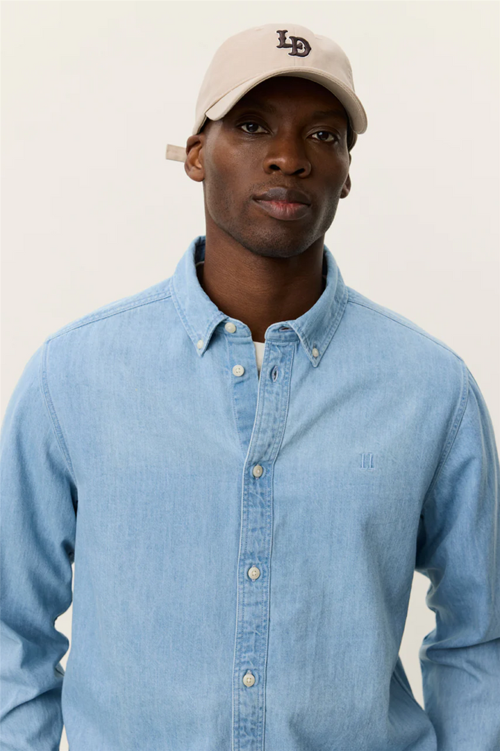 Konrad Denim Shirt Light Indigo Wash