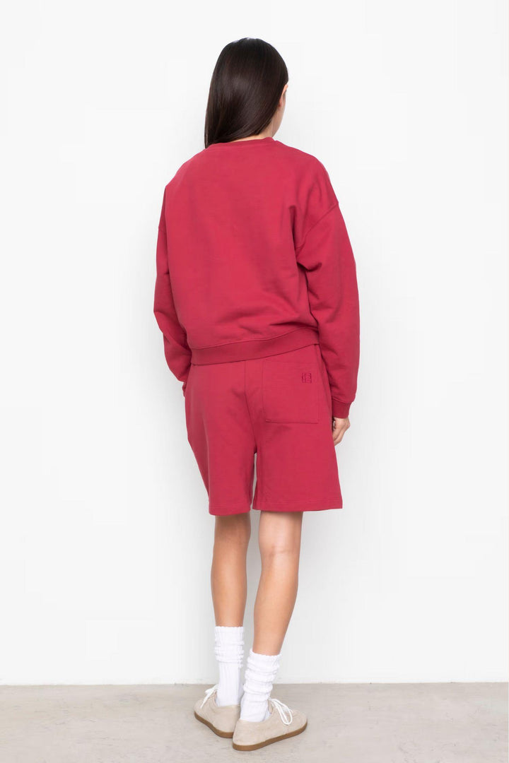 Maggy Sweatshorts - Berry