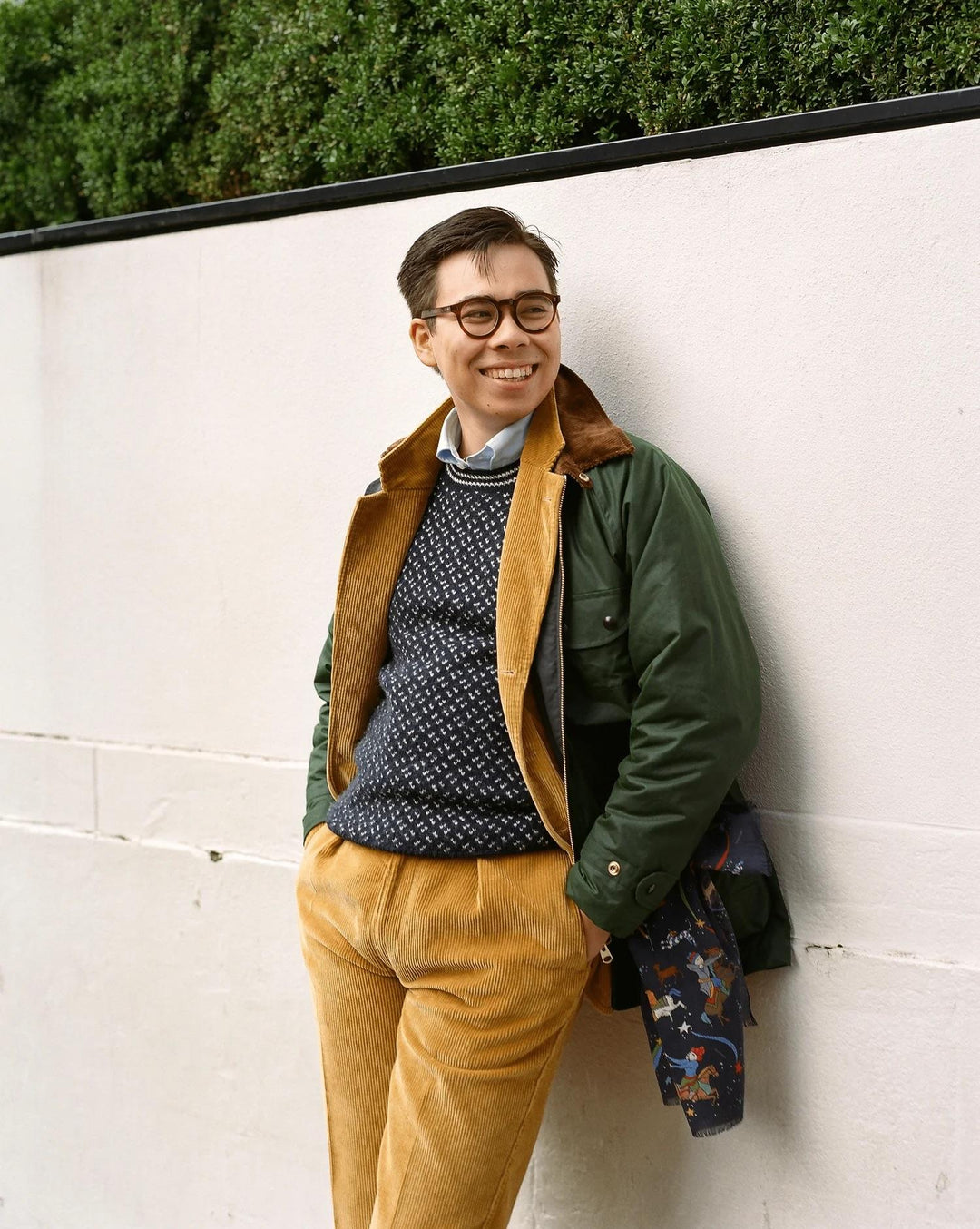 Waxed Coverall Emerald Green