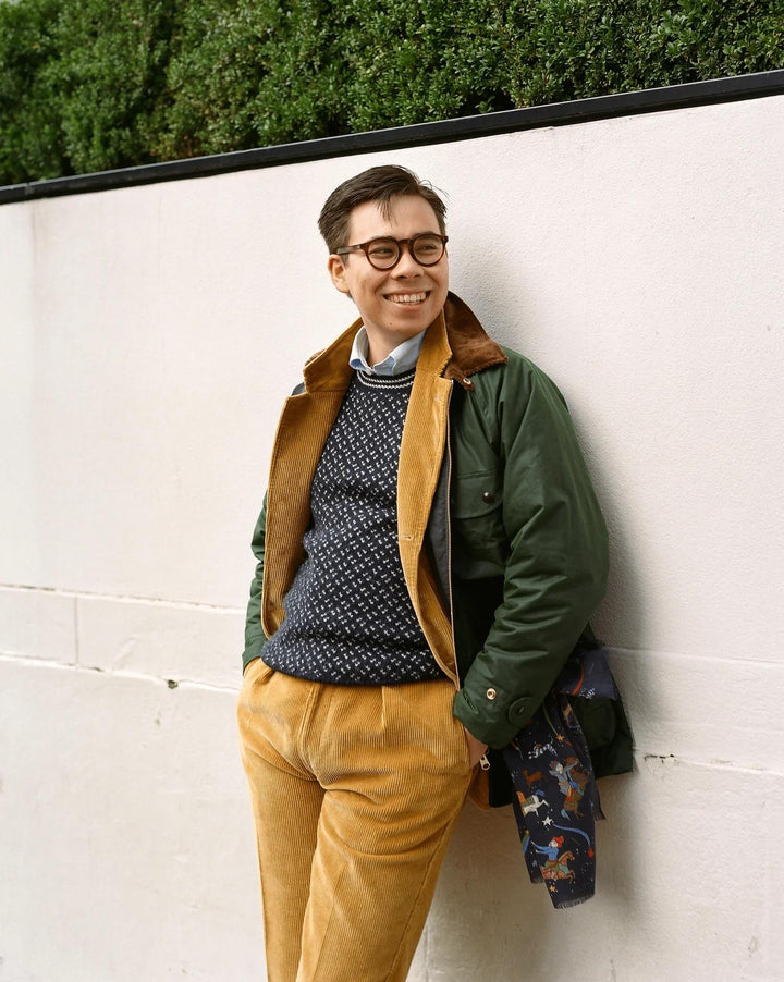 Waxed Coverall Emerald Green