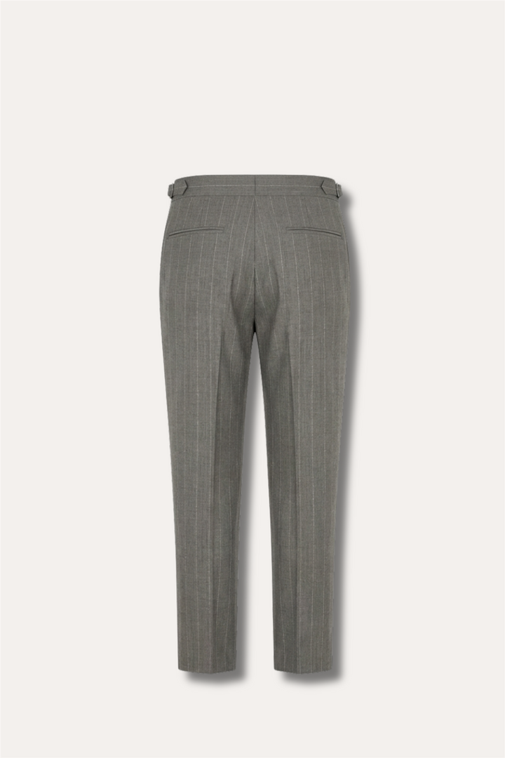 Prato Trousers Pinstripe Nice Beige