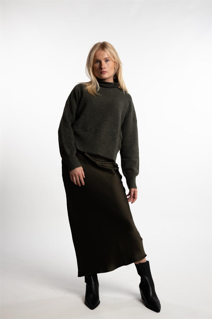 Saagneta Long Skirt 12956- Forest Night