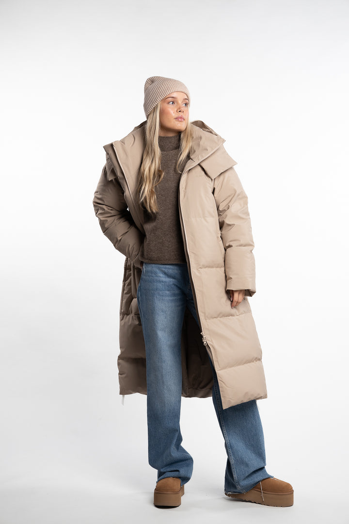 Stranda Down Jacket- Beige