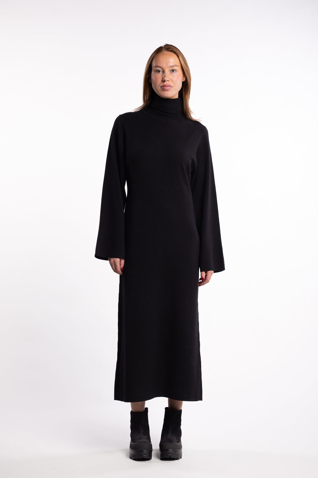 Turtleneck Touloun Maxi Dress