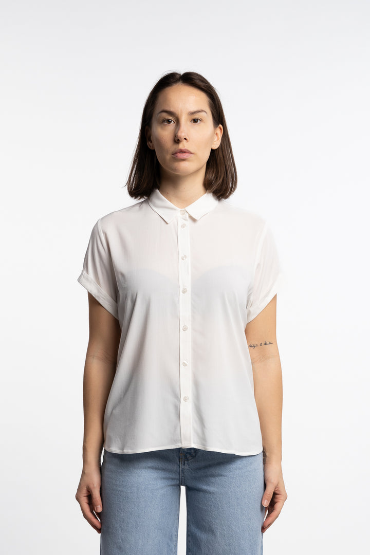 Majan SS Shirt 9942- Clear Cream