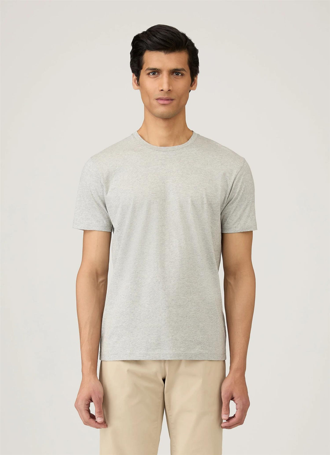 Riviera Midweight T-Shirt Grey Melange
