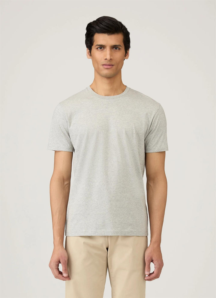 Riviera Midweight T-Shirt Grey Melange