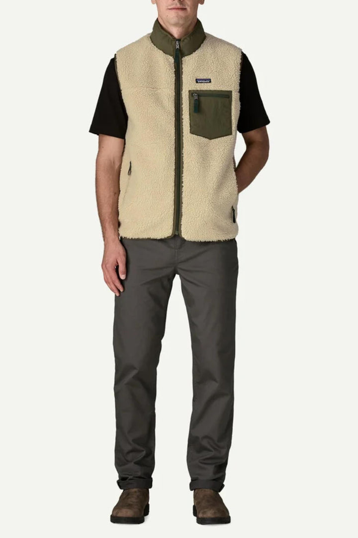 M Classic Retro-X Vest Dark Natural w/Basin Green