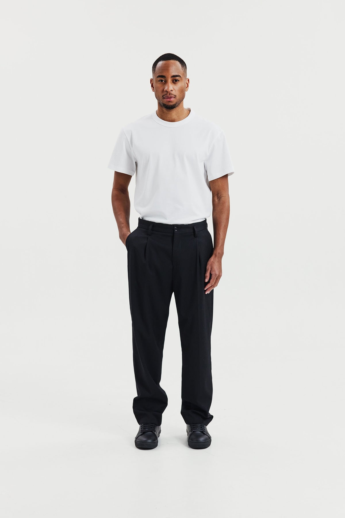 Pima Cotton Crew Neck T-Shirt White
