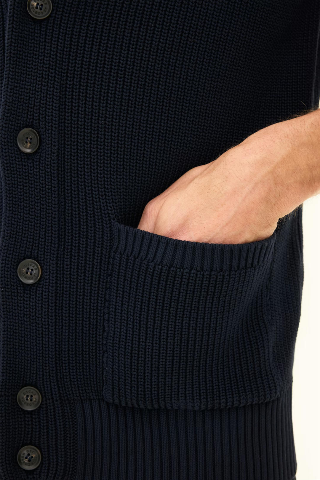 Roland Cardigan Night Blue