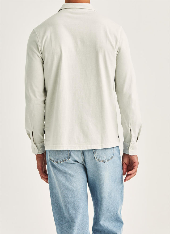 Harland LS Polo Shirt Off White