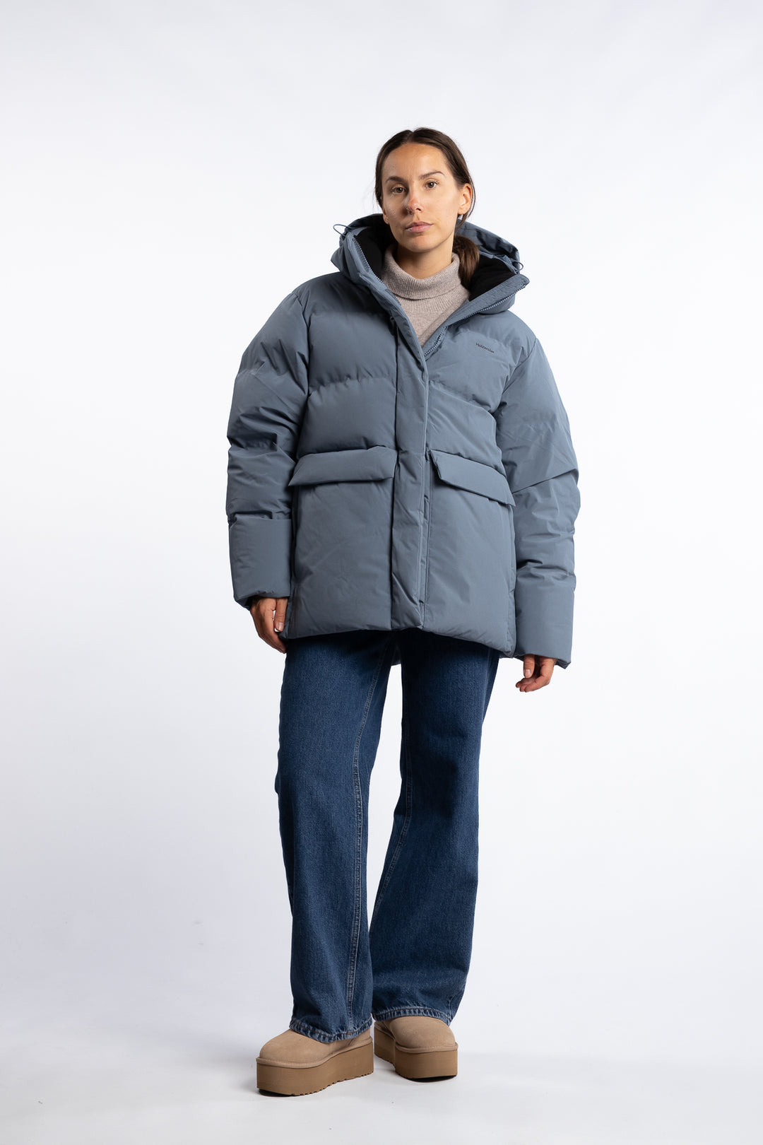Besseggen Down Jacket - Blue Aqua