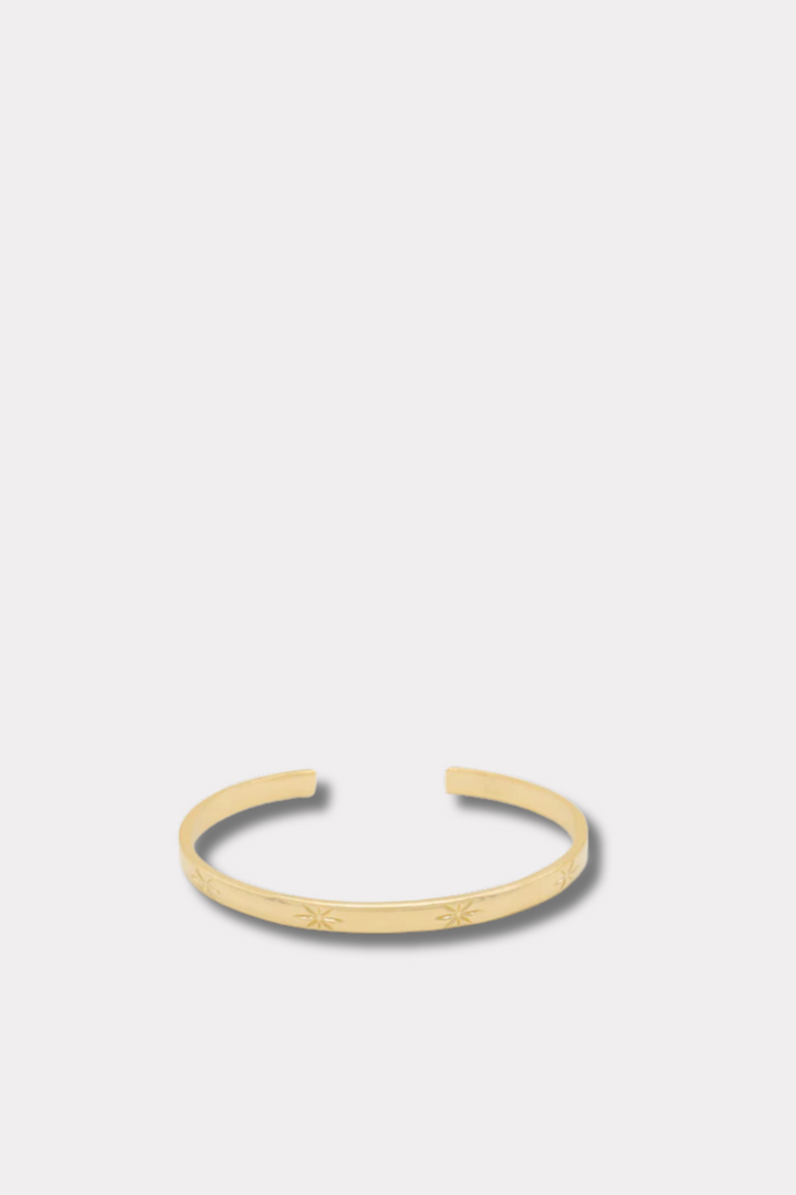 Spark Bangle- Gold