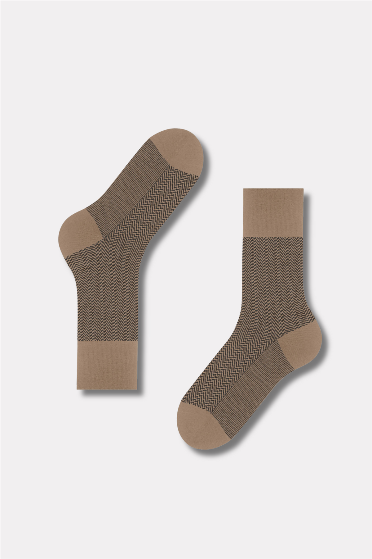 Airport Herringstripe Brown