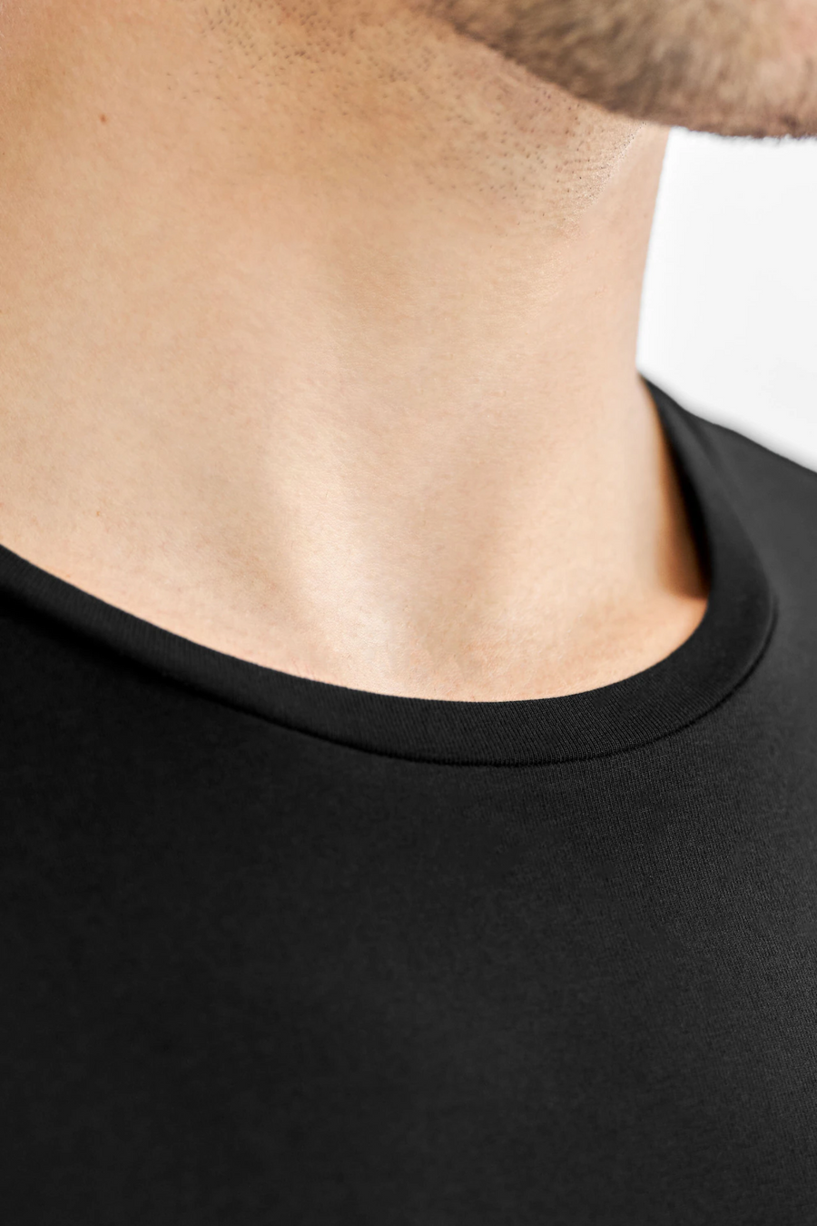 Crew Neck 2-Pack Black