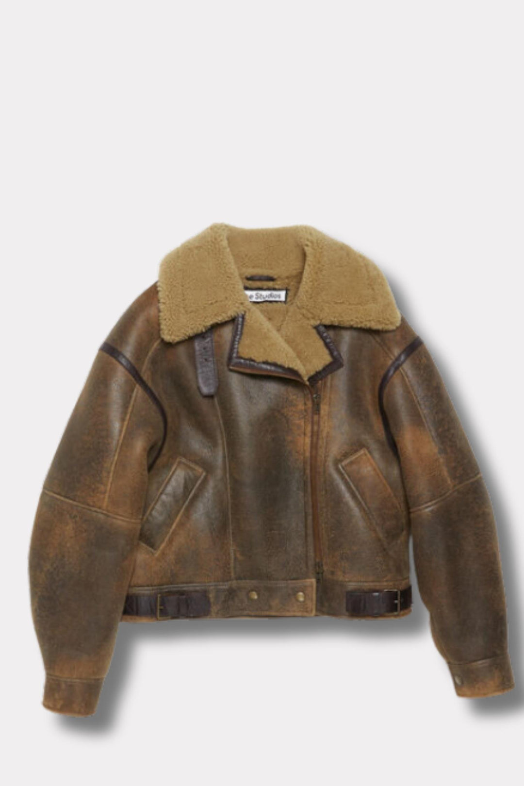 Shearling Jacket- Brown