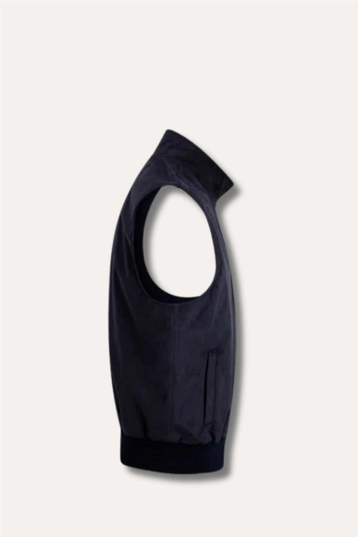 Alcantara Vest Navy