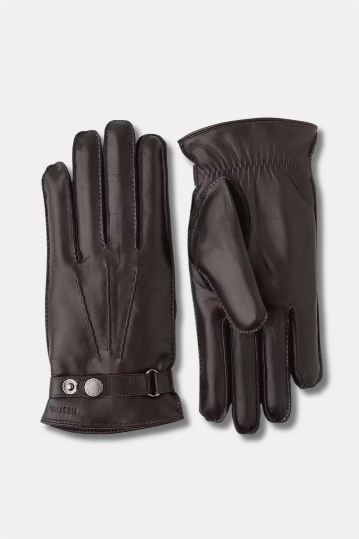 Jake Leather Gloves Espresso