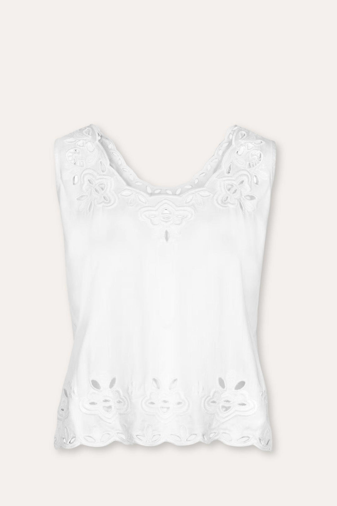 Evie top - White