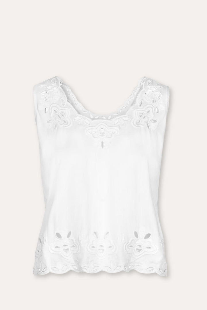 Evie top - White