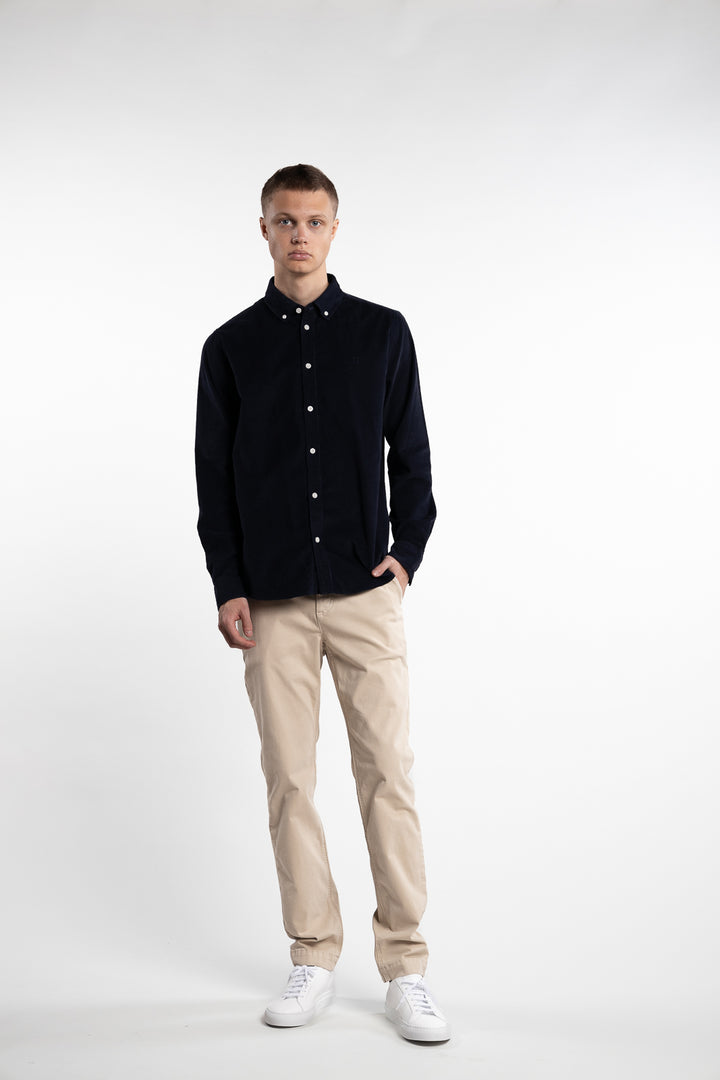 Kristian Corduroy Shirt Dark Navy