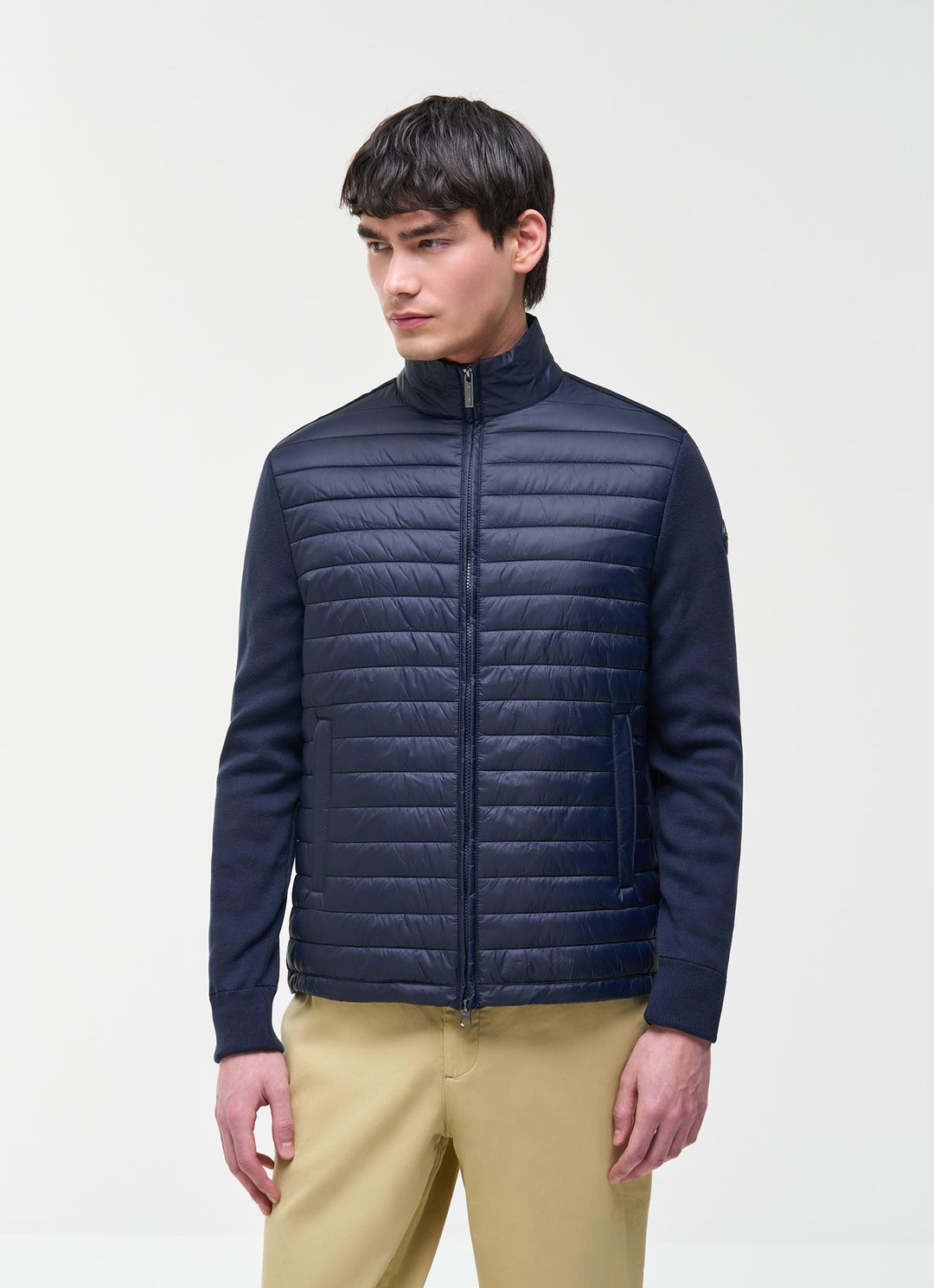 Hybrid Padded Jacket Navy Blue