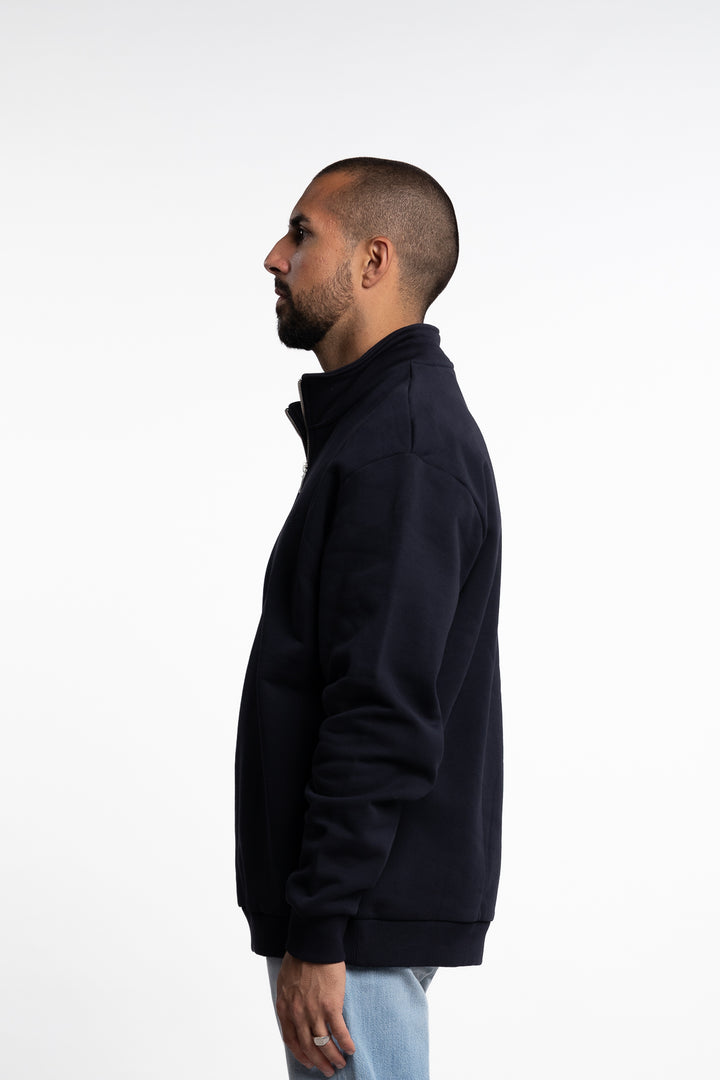 Crew Half-Zip Sweatshirt Dk. Navy