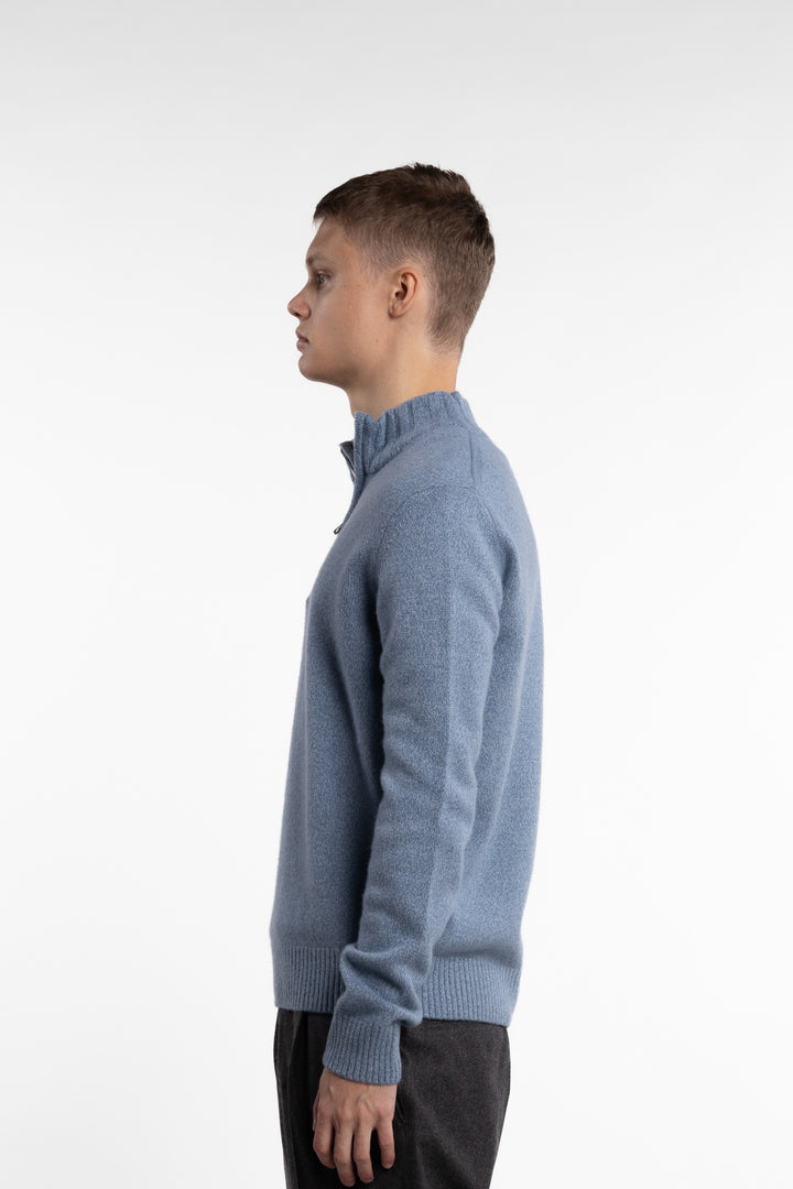 Paul Half-Zip Pond Blue