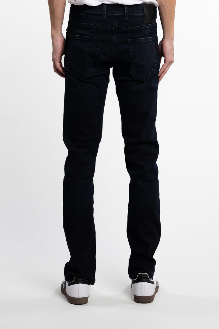 Grover Straight Fit Hyperflex Blue/ Black Denim