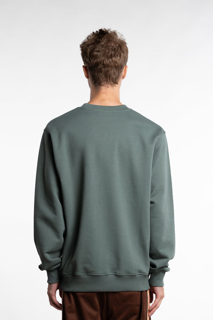 Le Sweatshirt Slogan Green