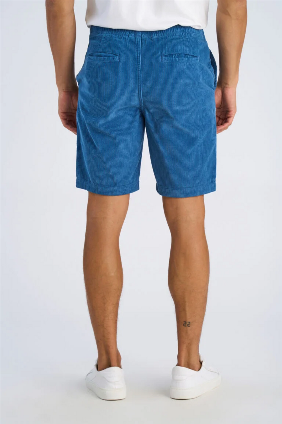 Corduroy Shorts Steel Blue