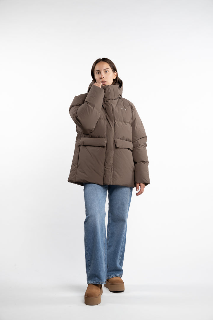 Besseggen Down Jacket- Taupe