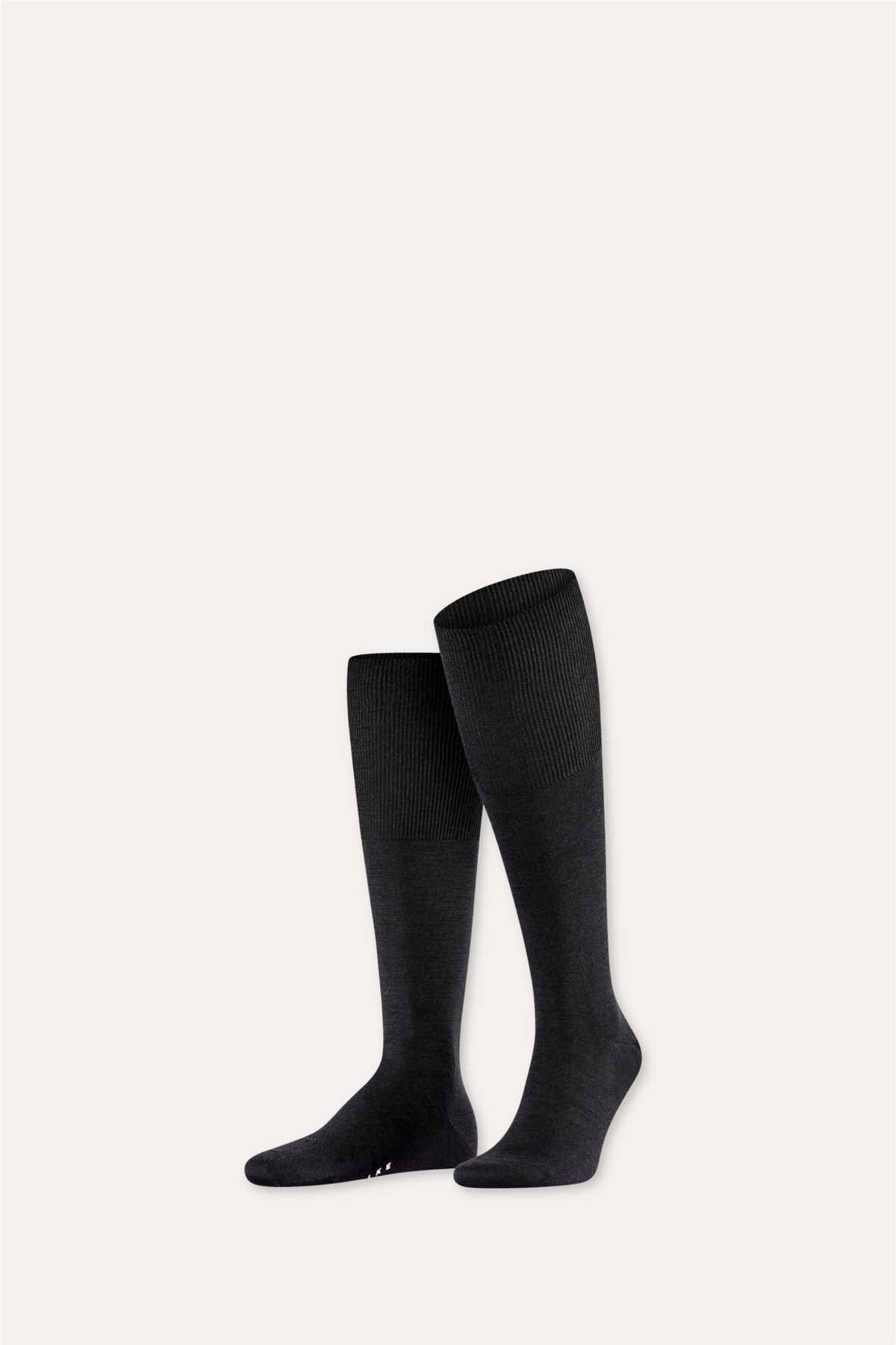 Airport Knee Socks Black