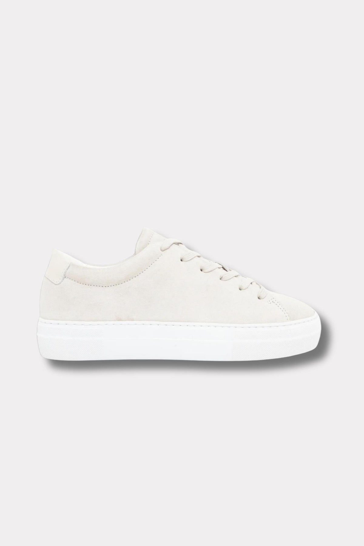 Ella - Off White Suede